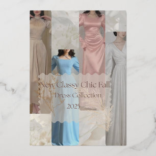 Classy Chic Fall '25 Elegant Autumn Dress Drop