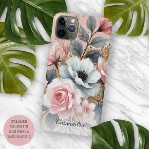 Classy Chic Roses Fine Art Botanical Painting iPhone 16 Pro Max Case