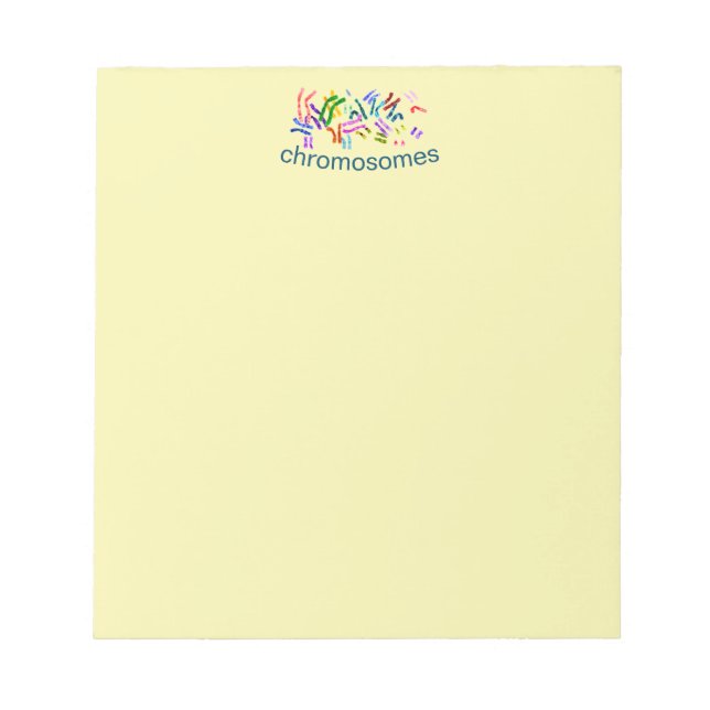 Classy Chromosomes  Notepad (Front)