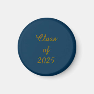 Classy Class of 2025 or 202X Magnet