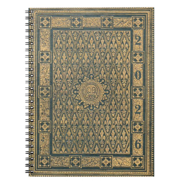 Classy & Classic Fleur-de-Lis 2026 Journal (Front)