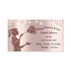 Classy Cleaning Services Rose Logo Maid Drips