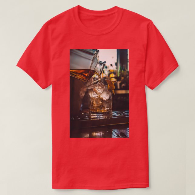 Classy Cocktail T-Shirt (Design Front)