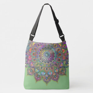 Classy Colorfully Mandala India Style 1 Crossbody Bag
