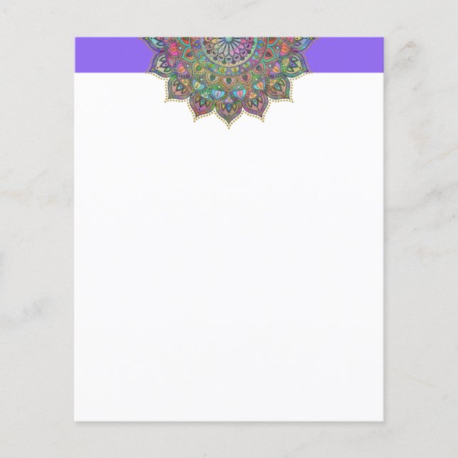 Classy Colourfully Mandala India Style 1 (Front)
