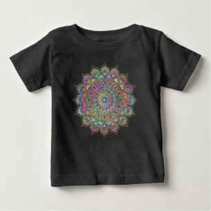 Classy Colourfully Mandala India Style 1 Baby T-Shirt