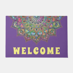 Classy Colourfully Mandala India Style 1 Doormat