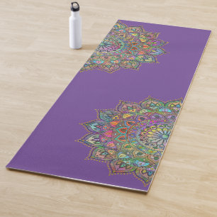 Classy Colourfully Mandala India Style 1 Yoga Mat