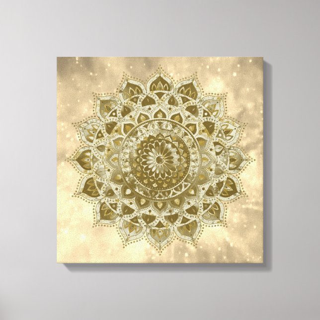 Classy Colourfully Mandala India Style 4 Canvas Print (Front)