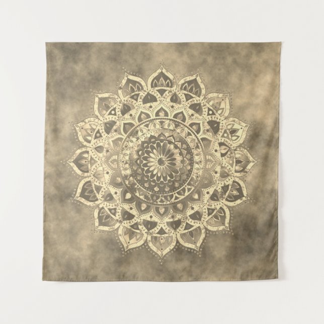 Classy Colourfully Mandala India Style 4 Tapestry (Front)