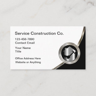 Classy Construction Services Business Cards