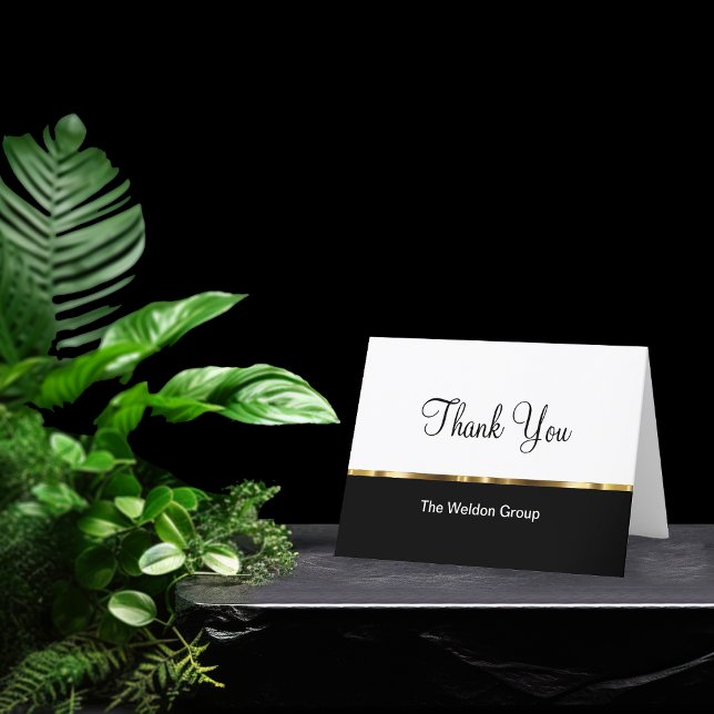 Classy Corporate Thank You Cards Desitn (Creator Uploaded)