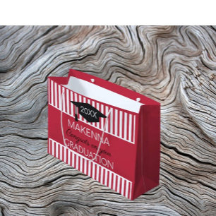 Classy! Custom GRADUATION gift bag