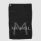 Classy Custom Name and Initial Golf Towel