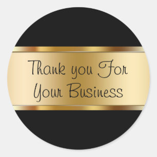 Classy Customer Thank You Stickers