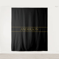 Classy Customisable Gold Text & Lines