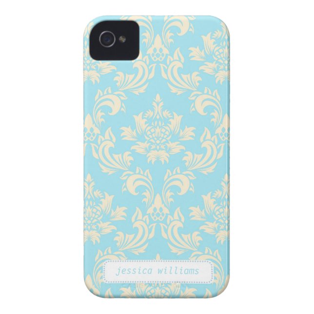 Classy Damask (Today's Best Award) Case-Mate iPhone Case (Back)