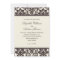 CLASSY DAMASK | WEDDING INVITATION