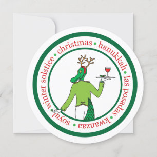 Classy DEI Holiday Card