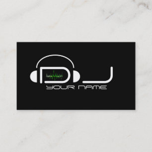 Classy DJ Business Card