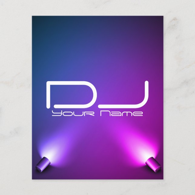 Classy DJ Party Flyer (Front)
