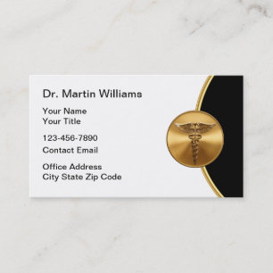 Classy Doctor Office Medical Business Cards