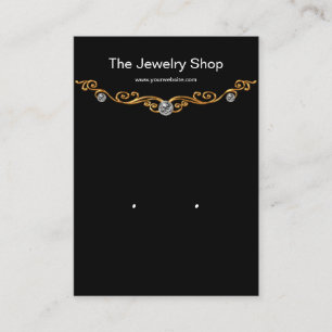 Classy Earring Jewellery Display Cards