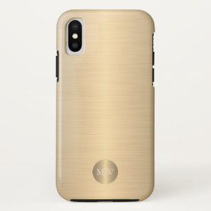 Classy elegant business professional gold monogram Case-Mate iPhone case