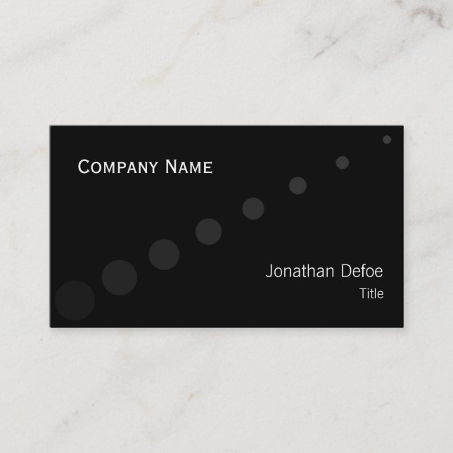 Classy Elegant | Professional Business Card (Front)