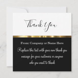 Classy Elegant Thank You With Envelopes