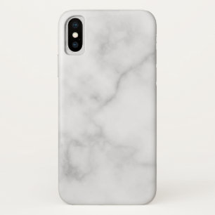 Classy Elegant White Marble Pattern Case-Mate iPhone Case