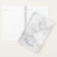 Classy Elegant White Marble Pattern