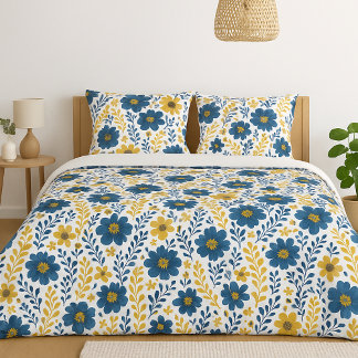 Classy Ethnic Mediterranean Floral Art Pattern Pillowcase