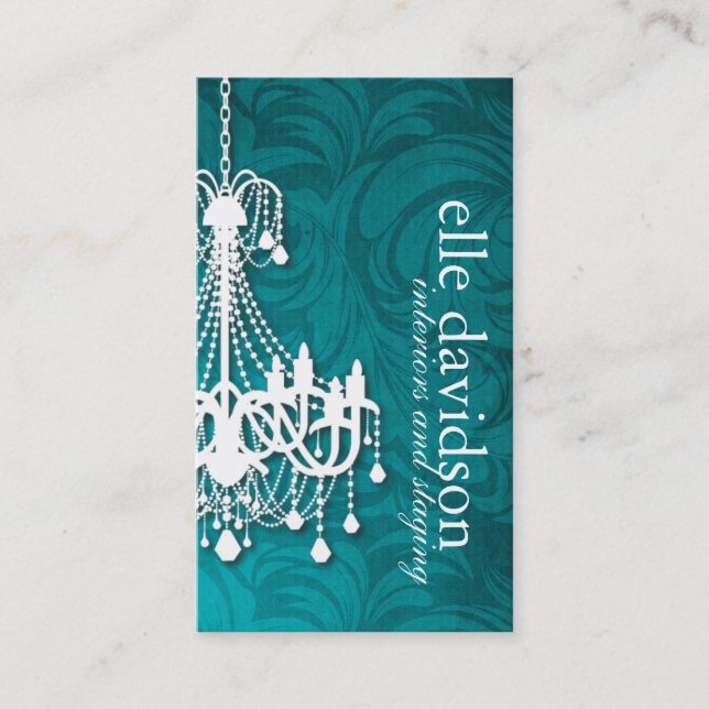 Classy Event Planner Business Card (Front)