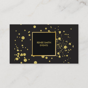 Classy Event Planner Business Card