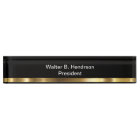 Classy Executive Desk Plaque