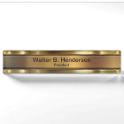 Classy Executive Gift Name Plaque