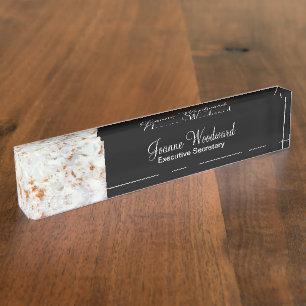 Classy Executive Secretary Nameplate