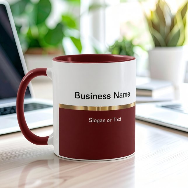 Classy Executive Swag Coffee Mug in Maroon Colour (Creator Uploaded)