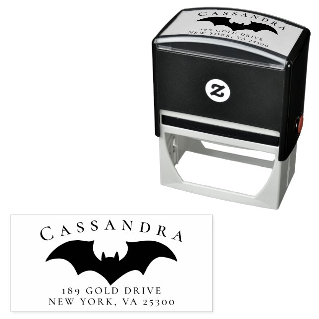 Classy Family Name Return Address Self-inking Stamp (In Situ)