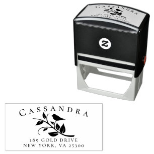 Classy Family Name Return Address Self-inking Stamp