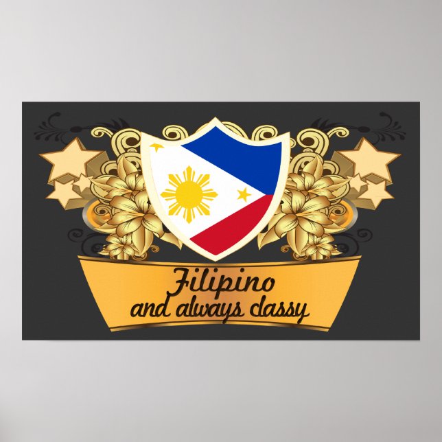 Classy Filipino Poster (Front)
