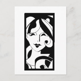 Classy Girl Postcard