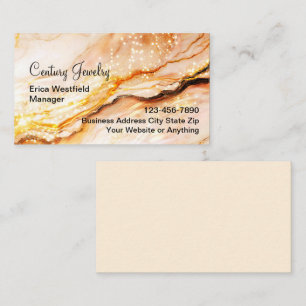Classy Glitzy Business Cards Design
