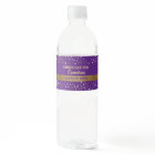 Classy Gold Purple Graduate personalised