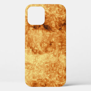 Classy Golden Daisy Reflections Abstract Case-Mate iPhone 12 Case