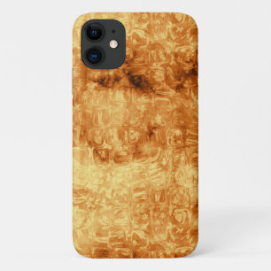 Classy Golden Daisy Reflections Abstract Case-Mate iPhone Case