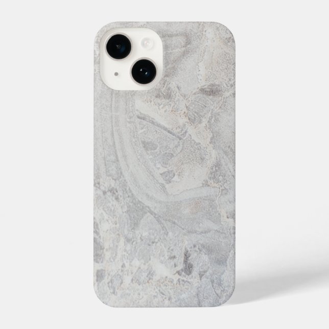 Classy Grey Marble iPhone Case (Back)