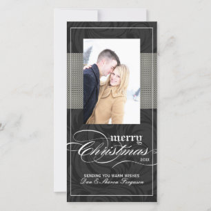 Classy Holiday Photo Cards (4x8)