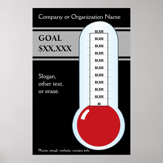 Classy in Black Goals Poster (Front)